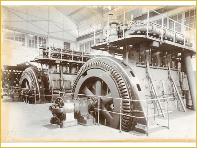 montage machine elektrische centrale java met heemaf 1928d