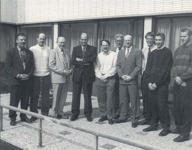 Bezoek Joep van den Nieuwenhuyzen aan de O.R. in 1993