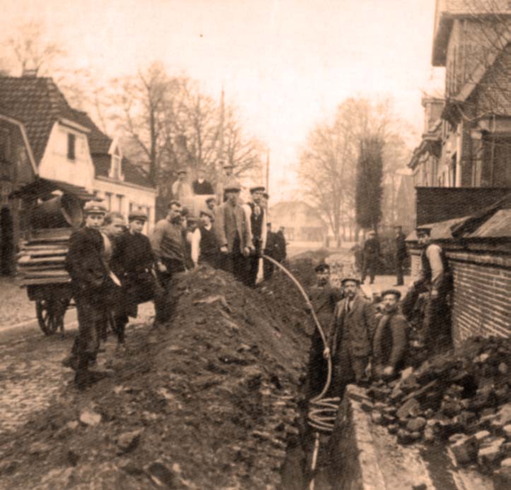 Installatiewerkzaamheden Delden 1911