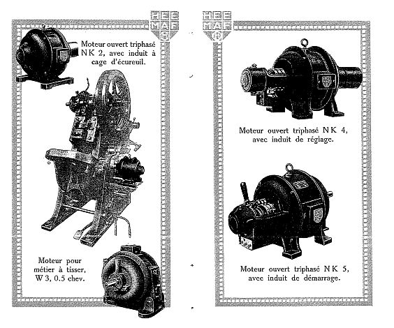 Heemaf prijscourant en productboekje 1921