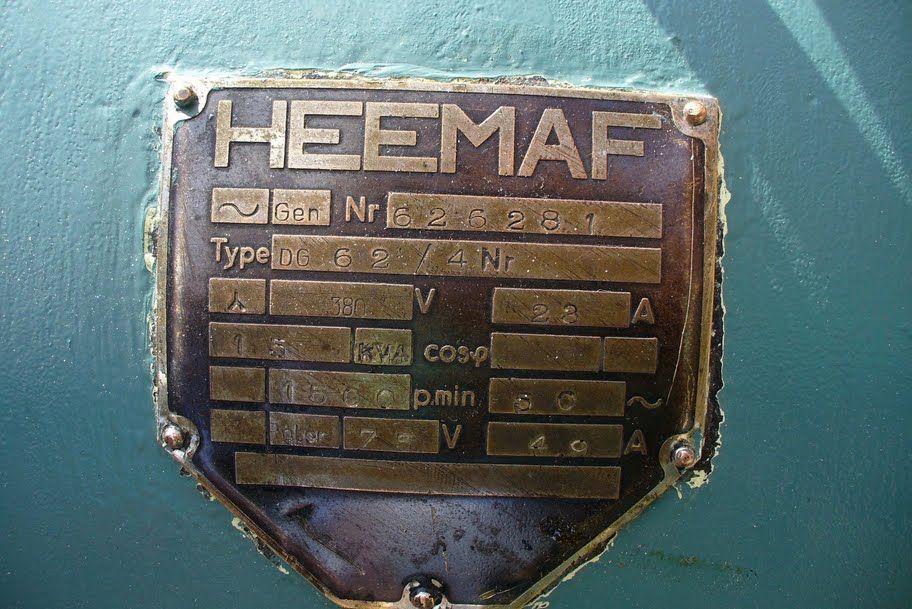 Heemaf typeplaat 1926