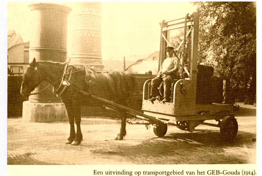 Transformatorenvervoer voor GEB Gouda 1914 (Smit Transformatoren)