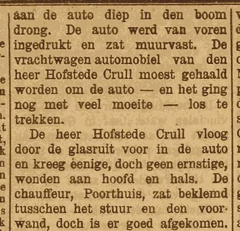 Automobielongeluk Hofstede Crull 1908