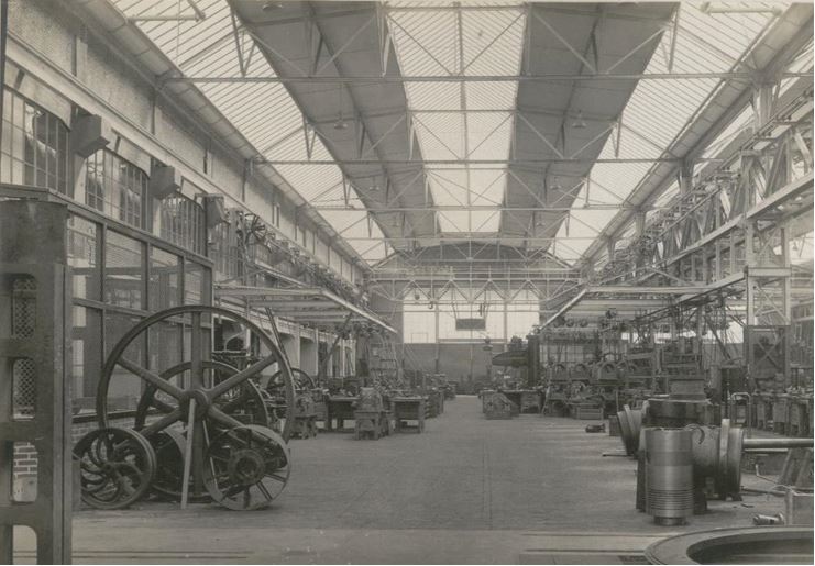 In the new Thomassen factory 1926