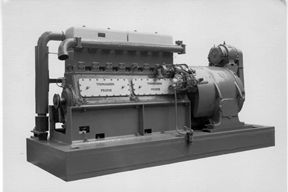 Motor met heemaf generator